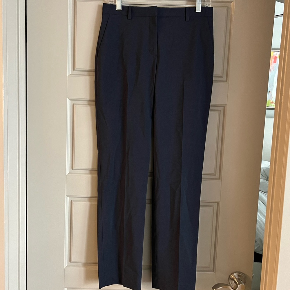Theory navy suit pants